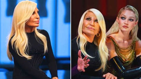 enfants de donatella versace|donatella versace face what happened.